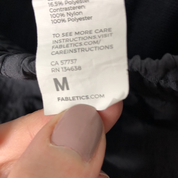 Fabletics Bobbie Glam Shorts Black Size M - Picture 6 of 6